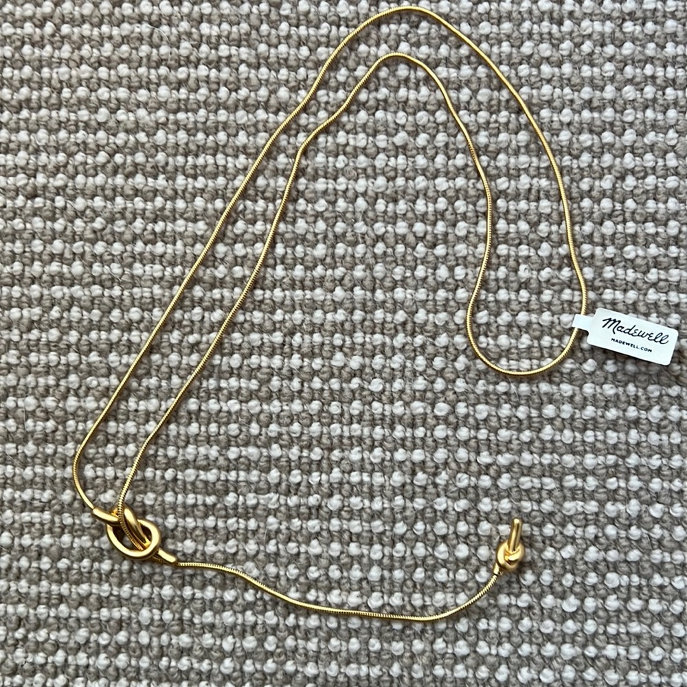 NWT Madewell Gold Necklace